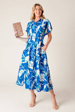 Load image into Gallery viewer, LOCAL ART SHOW WOVEN MIDI DRESS
