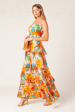 Load image into Gallery viewer, HALF PAST SUNSET WOVEN MAXI DRESS
