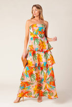 Load image into Gallery viewer, HALF PAST SUNSET WOVEN MAXI DRESS

