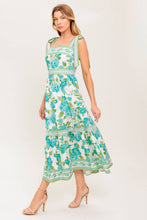 Load image into Gallery viewer, WRITTEN IN THE SKY WOVEN MIDI DRESS
