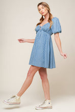 Load image into Gallery viewer, SOMETHING NICE WOVEN MINI DRESS
