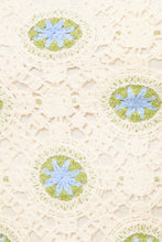 Load image into Gallery viewer, LOLA GRASS CREAM WOVEN MINI DRESS
