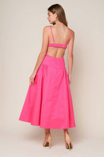 Load image into Gallery viewer, SLEEK ESSENCE WOVEN MIDI DRESS
