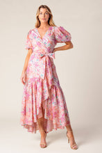 Load image into Gallery viewer, BLESS YOUR HEART CORAL WOVEN MINI DRESS
