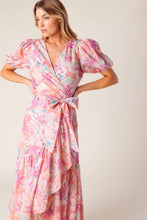 Load image into Gallery viewer, BLESS YOUR HEART CORAL WOVEN MINI DRESS
