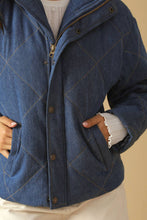 Load image into Gallery viewer, FOR GOOD QUILTED DENIM JACKET

