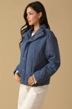 Load image into Gallery viewer, FOR GOOD QUILTED DENIM JACKET
