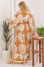 Load image into Gallery viewer, AWAITING LOVE WOVEN KIMONO COVER UP AND PANT SET
