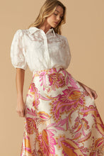 Load image into Gallery viewer, IN THE STILLNESS WOVEN MIDI SKIRT
