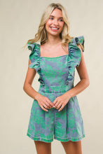 Load image into Gallery viewer, INCREDIBLE LOVE DENIM ROMPER
