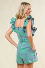 Load image into Gallery viewer, INCREDIBLE LOVE DENIM ROMPER
