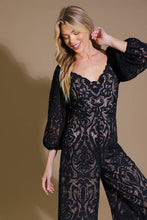 Load image into Gallery viewer, TREASURE TROVE WOVEN LACE JUMPSUIT
