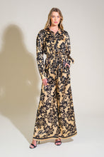 Load image into Gallery viewer, MIDNIGHT OASIS WOVEN JUMPSUIT
