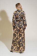 Load image into Gallery viewer, MIDNIGHT OASIS WOVEN JUMPSUIT
