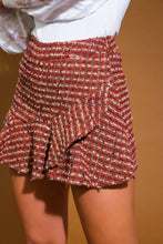 Load image into Gallery viewer, LETTERS FROM MANHATTAN TWEED SKORT

