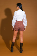 Load image into Gallery viewer, LETTERS FROM MANHATTAN TWEED SKORT
