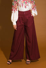 Load image into Gallery viewer, SWEET REMINISCENCE WOVEN WIDE LEG PANTS
