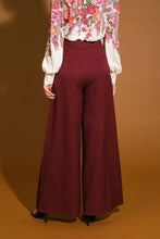 Load image into Gallery viewer, SWEET REMINISCENCE WOVEN WIDE LEG PANTS
