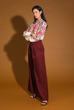 Load image into Gallery viewer, SWEET REMINISCENCE WOVEN WIDE LEG PANTS

