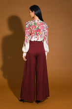 Load image into Gallery viewer, SWEET REMINISCENCE WOVEN WIDE LEG PANTS
