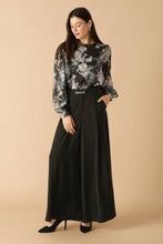 Load image into Gallery viewer, SWEET HARMONY BLACK WOVEN PANTS
