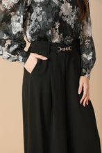 Load image into Gallery viewer, SWEET HARMONY BLACK WOVEN PANTS
