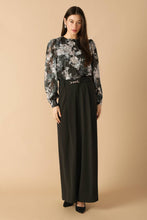 Load image into Gallery viewer, SWEET HARMONY BLACK WOVEN PANTS
