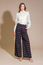 Load image into Gallery viewer, CAN'T FORGET WOVEN PLAID PANTS
