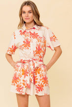 Load image into Gallery viewer, SOUTHERNMOST CHARM WOVEN ROMPER
