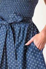 Load image into Gallery viewer, FULL FOCUS DENIM WOVEN ROMPER
