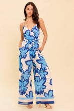 Load image into Gallery viewer, A NOVEL APPROACH NAVY WOVEN JUMPSUIT
