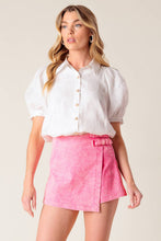 Load image into Gallery viewer, URBAN LEGEND PINK ACID WOVEN SKORT
