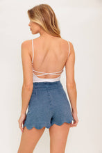 Load image into Gallery viewer, DREAM A LITTLE DENIM SKORT
