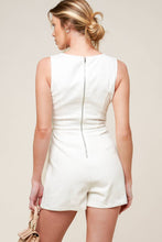 Load image into Gallery viewer, OPEN MINDED DENIM WOVEN SKORT ROMPER
