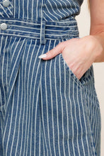 Load image into Gallery viewer, KEEP IT STYLISH DENIM ROMPER
