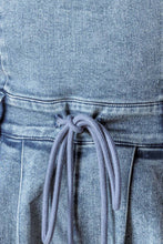 Load image into Gallery viewer, A BAR SONG DENIM ROMPER
