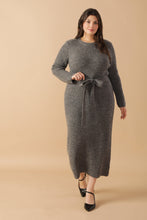 Load image into Gallery viewer, BE GOOD TO ME SWEATER MIDI DRESS
