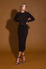 Load image into Gallery viewer, BE GOOD TO ME SWEATER MIDI DRESS
