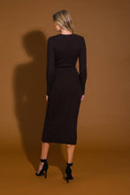 Load image into Gallery viewer, BE GOOD TO ME SWEATER MIDI DRESS

