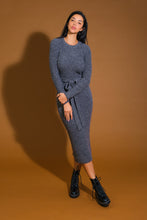 Load image into Gallery viewer, BE GOOD TO ME SWEATER MIDI DRESS
