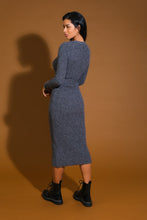 Load image into Gallery viewer, BE GOOD TO ME SWEATER MIDI DRESS
