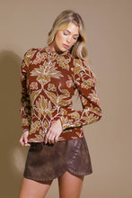 Load image into Gallery viewer, WARM AFTERNOONS JACQUARD SWEATER TOP
