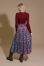 Load image into Gallery viewer, DREAM AVENUE SWEATER TOP AND WOVEN MIDI DRESS
