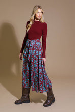 Load image into Gallery viewer, DREAM AVENUE SWEATER TOP AND WOVEN MIDI DRESS
