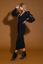 Load image into Gallery viewer, PERFECT BALANCE  SWEATER MIDI DRESS
