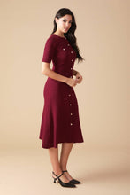 Load image into Gallery viewer, URBAN ELEGANCE SWEATER MIDI DRESS
