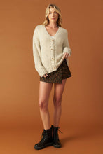 Load image into Gallery viewer, WOVEN WHISPERS SWEATER CARDIGAN
