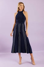 Load image into Gallery viewer, TIME FOR CHEER SWEATER MIDI DRESS
