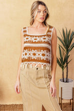 Load image into Gallery viewer, WISHFUL THINKING CROCHET TOP
