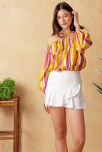 Load image into Gallery viewer, LIGHT UP MY LIFE POPLIN TOP
